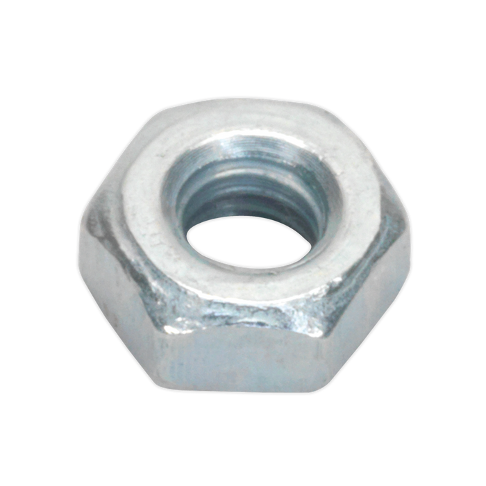 Zinc Plated Steel Nut M3, DIN 934 - Pack of 100 | SN3