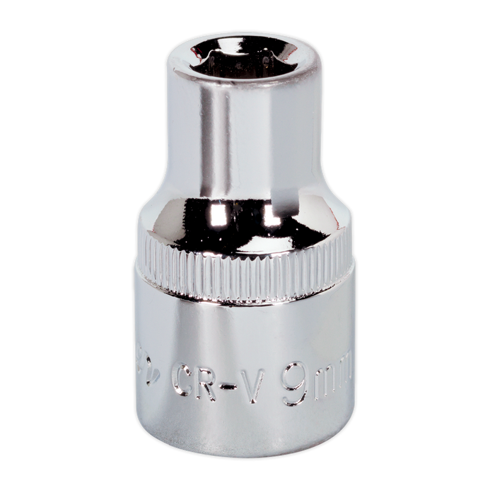 Premier Fully Polished Socket 1/2"Sq Drive 9mm | SP1209