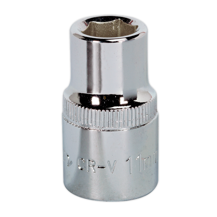 Premier Fully Polished Socket 1/2"Sq Drive 11mm | SP1211