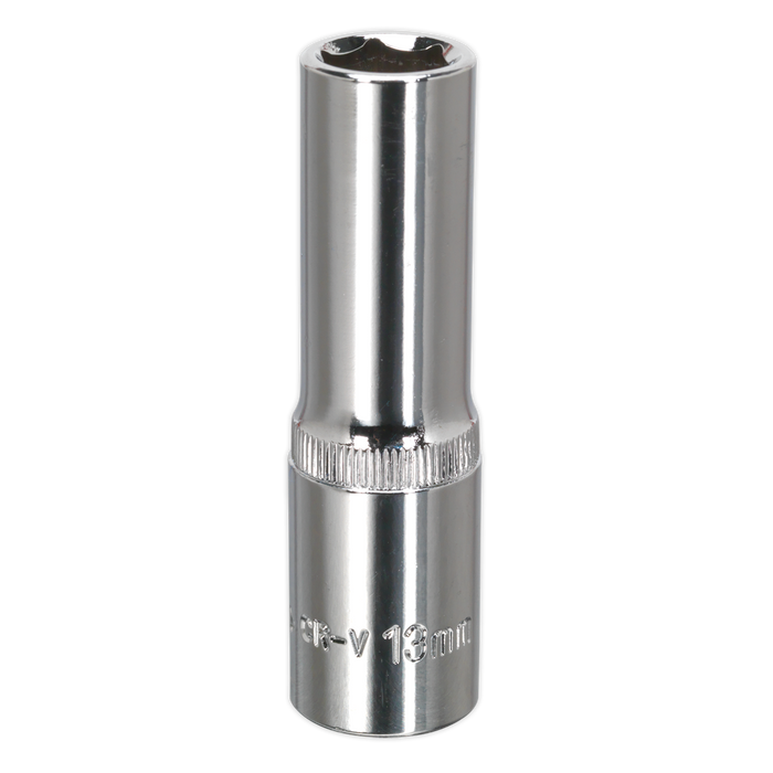Premier Fully Polished Deep Socket 1/2"Sq Drive 13mm | SP1213D