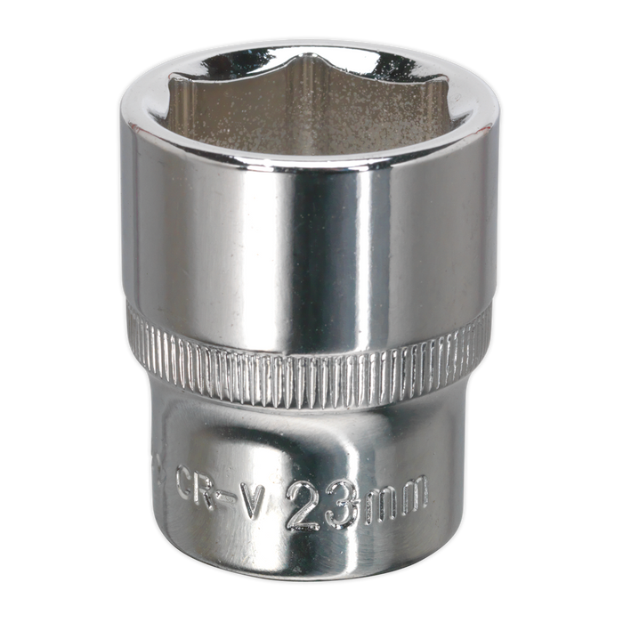 Premier Fully Polished Socket 1/2"Sq Drive 23mm | SP1223