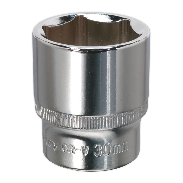 Premier Fully Polished Socket 1/2"Sq Drive 30mm | SP1230