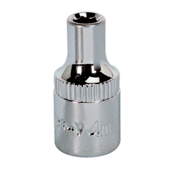 Premier Fully Polished Socket 1/4"Sq Drive 4mm | SP1404