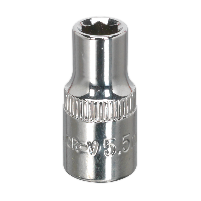 Premier Fully Polished Socket 1/4"Sq Drive 5.5mm | SP14055
