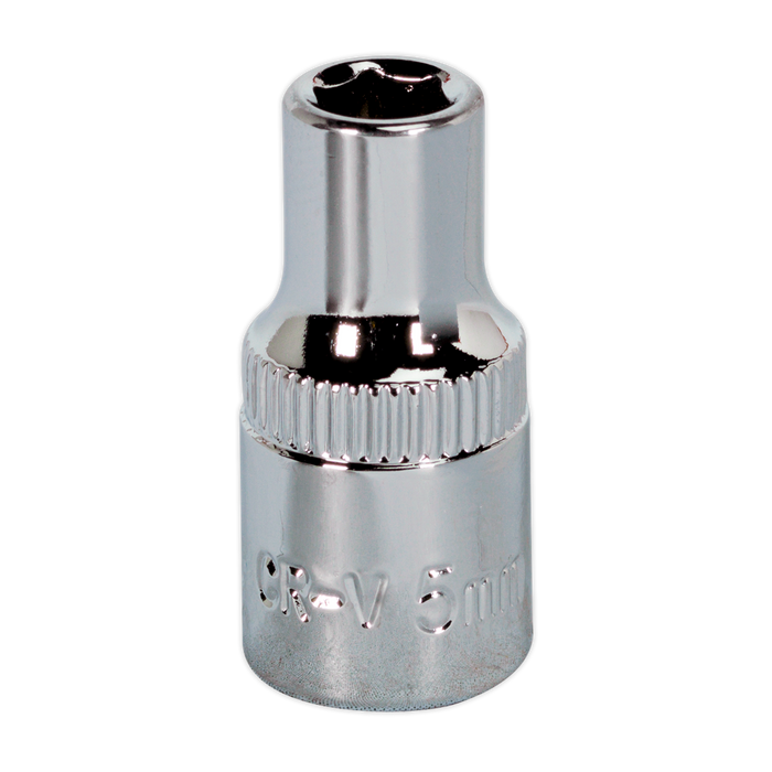 Premier Fully Polished Socket 1/4"Sq Drive 5mm | SP1405