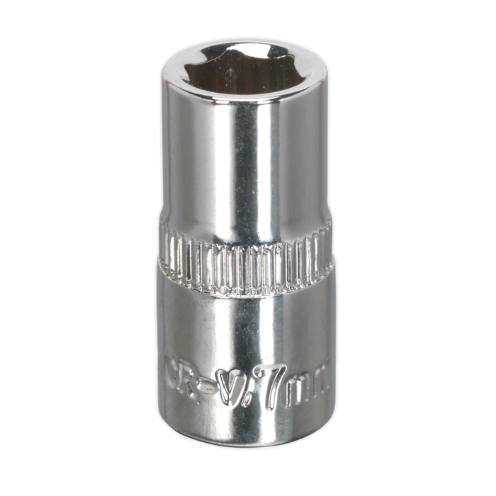 Premier Fully Polished Socket 1/4"Sq Drive 7mm | SP1407