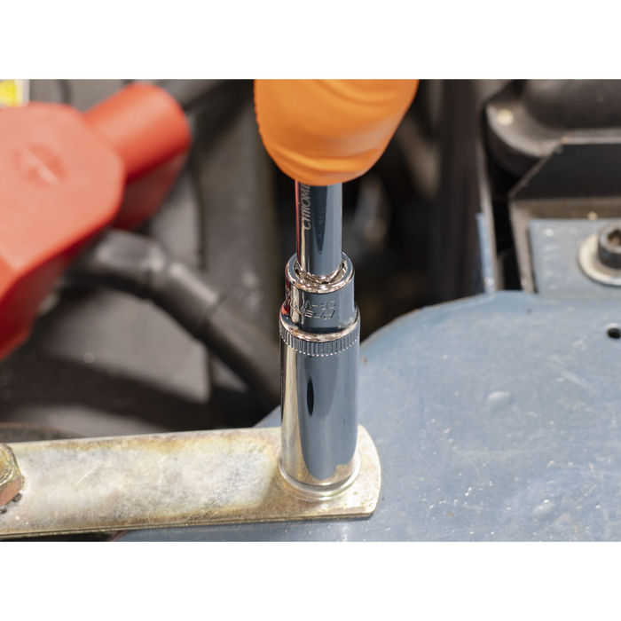Premier Fully Polished Deep Socket 1/4"Sq Drive 10mm | SP1410D