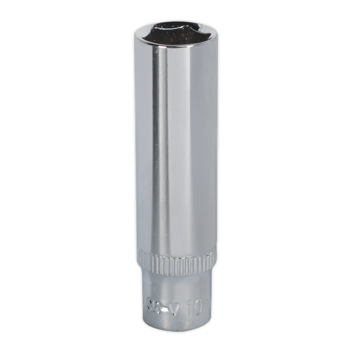 Premier Fully Polished Deep Socket 1/4"Sq Drive 10mm | SP1410D