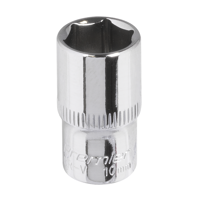 Premier Fully Polished Socket 1/4"Sq Drive 10mm | SP1410