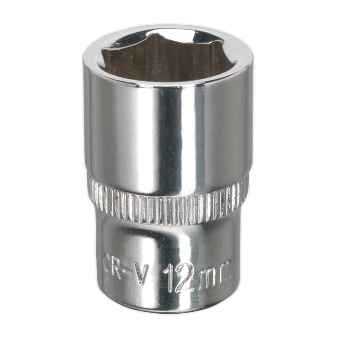 Premier Fully Polished Socket 1/4"Sq Drive 12mm | SP1412
