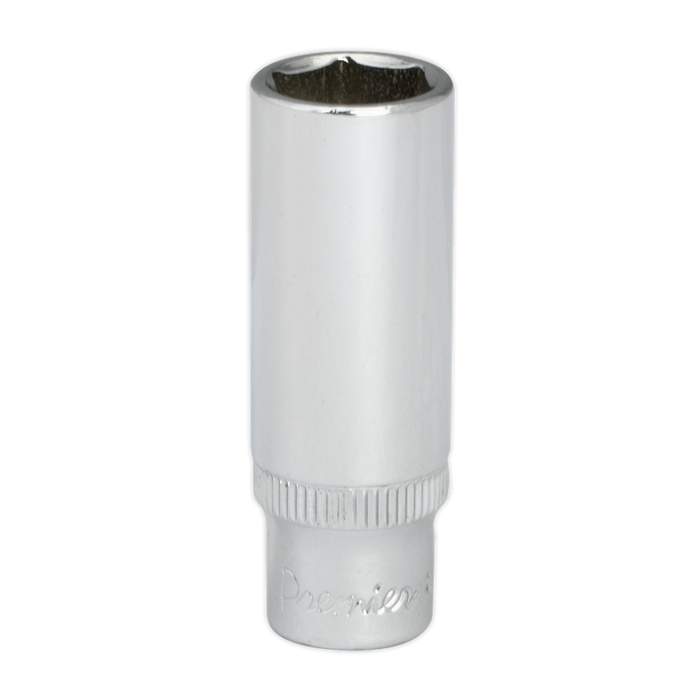 Premier Fully Polished Deep Socket 1/4"Sq Drive 13mm | SP1413D