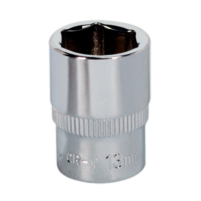 Premier Fully Polished Socket 1/4"Sq Drive 13mm | SP1413