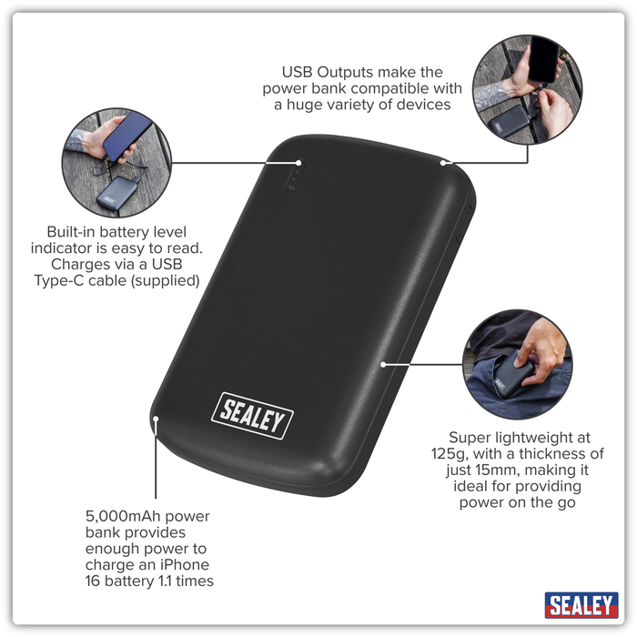 Portable Power Bank 10W 5000mAh | SPB103