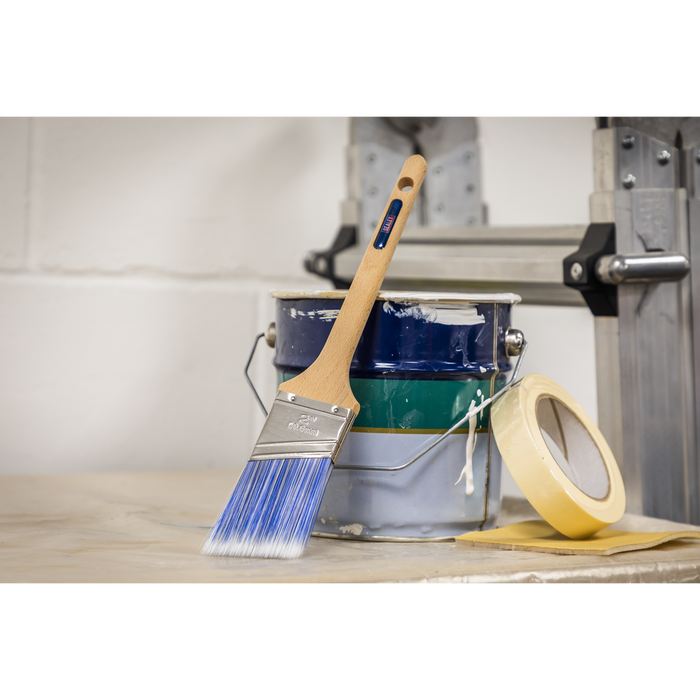 Wooden Handle Cutting-In Paint Brush 50mm | SPBA50