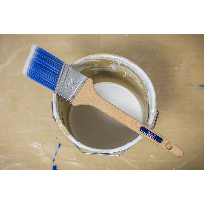 Wooden Handle Cutting-In Paint Brush 50mm | SPBA50