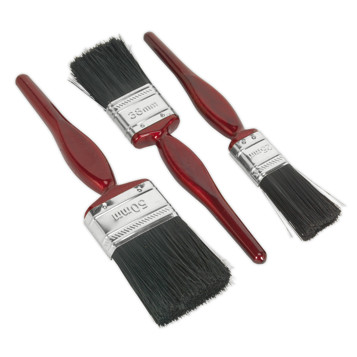 Pure Bristle Paint Brush Set 3pc | SPBS3