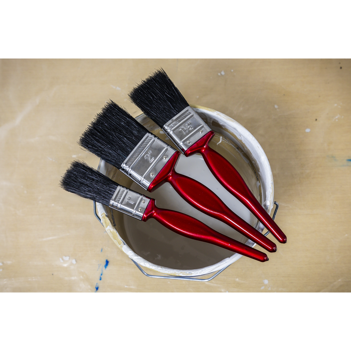 Pure Bristle Paint Brush Set 3pc | SPBS3