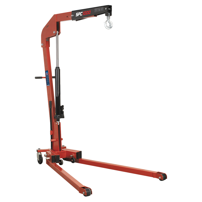 Folding Engine Crane 1 Tonne | SPC1000