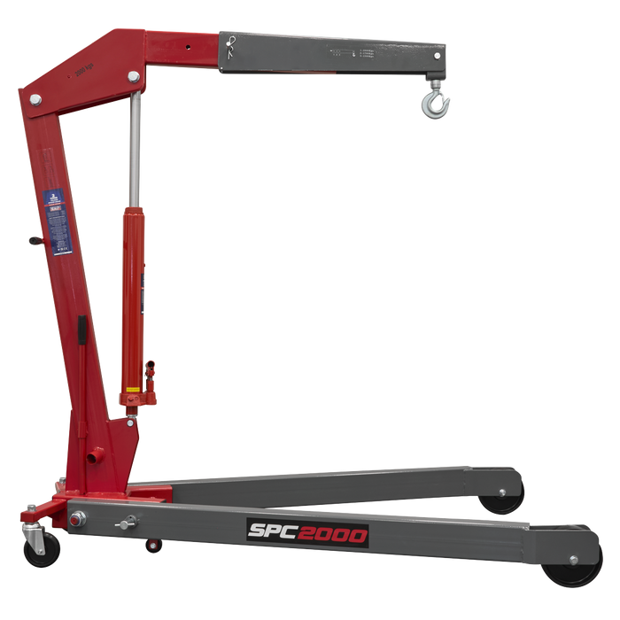 Folding Engine Crane 2 Tonne | SPC2000