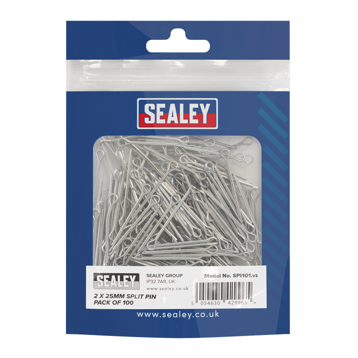 Split Pin 2 x 25mm - Pack of 100 | SPI101
