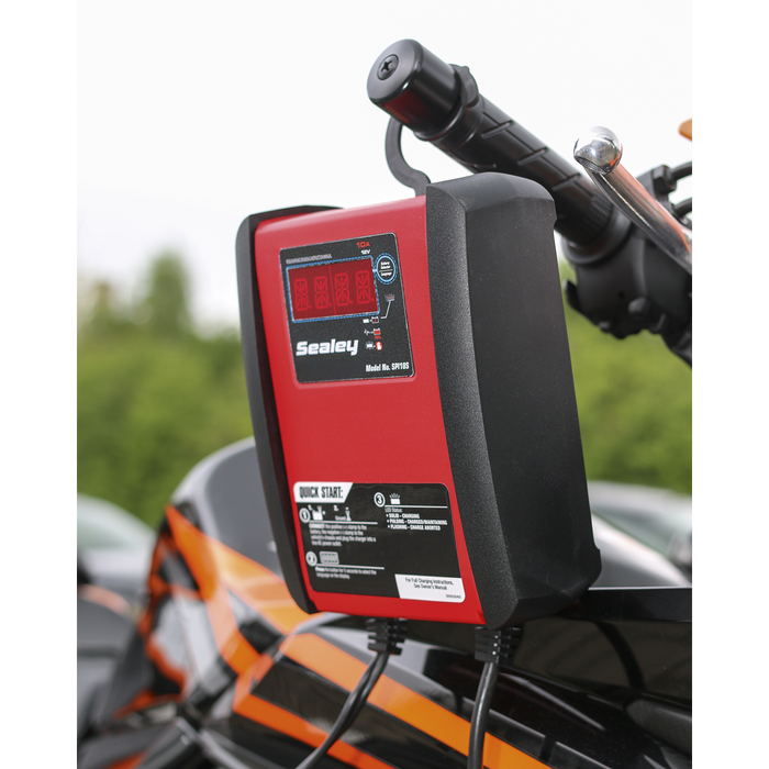 12V Intelligent Speed Charge Battery Charger/Maintainer 10A | SPI10S