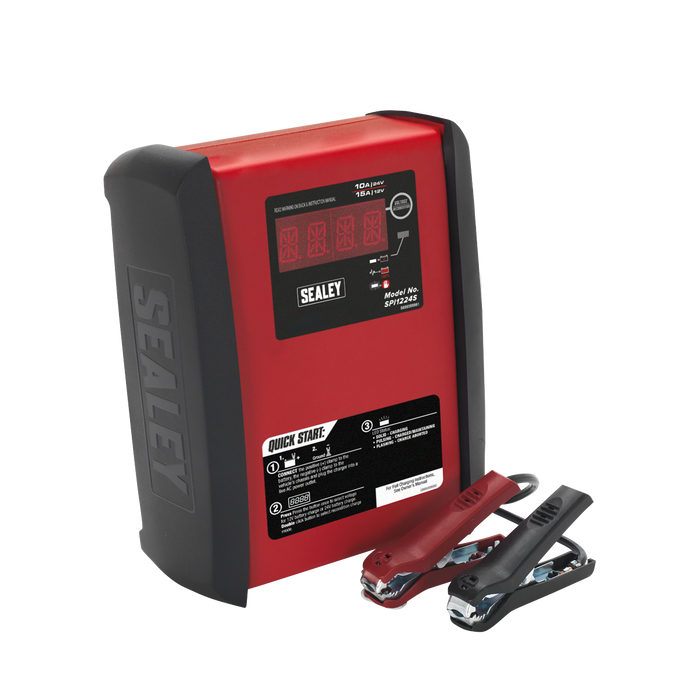 12V/15A 24V/10A Intelligent Speed Charge Battery Charger/Maintainer | SPI1224S