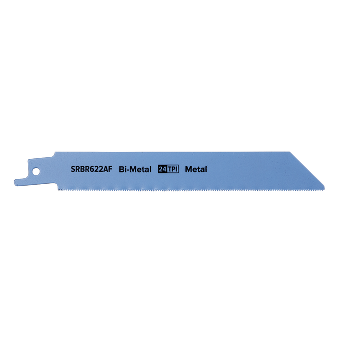 Reciprocating Saw Blade for Metal 150mm 24tpi - Pack of 5 | SRBR622AF