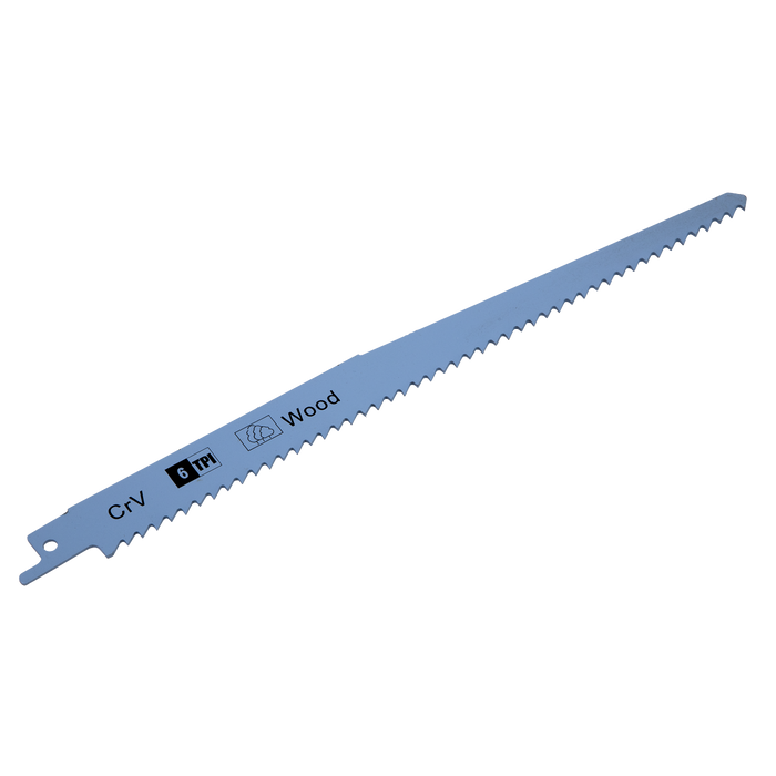 Reciprocating Saw Blade for Clean Wood 230mm 6tpi - Pack of 5 | SRBS911D