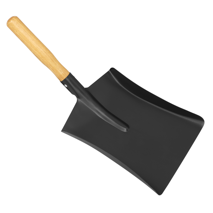 Coal shovel 8" with 228mm Wooden Handle | SS09