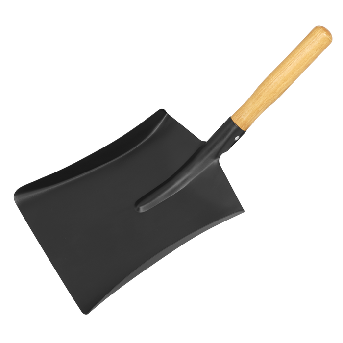 Coal shovel 8" with 228mm Wooden Handle | SS09