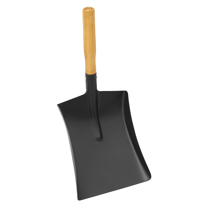 Coal shovel 8" with 228mm Wooden Handle | SS09