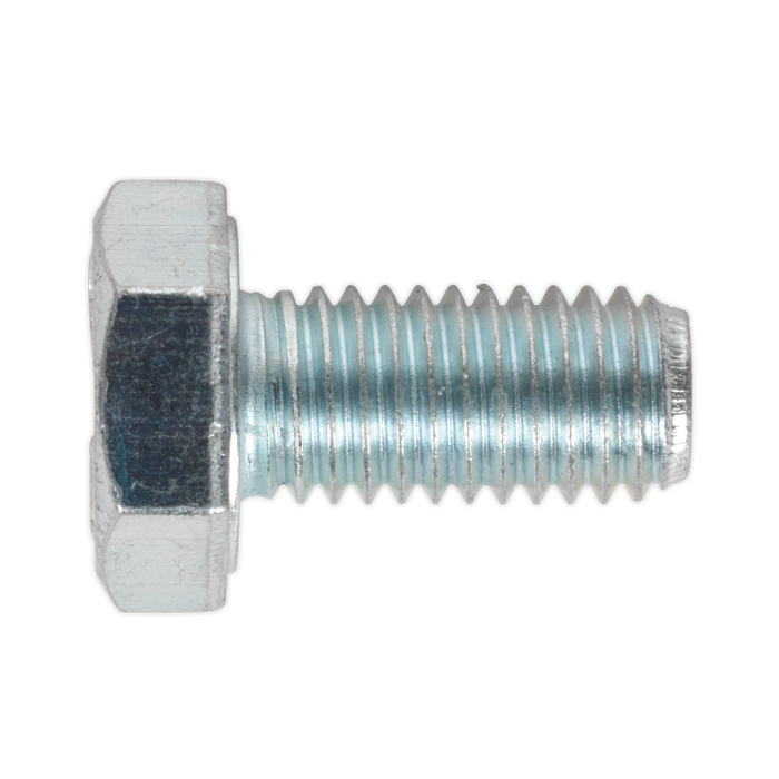 8.8 Zinc Plated HT Setscrew M10 x 20mm, DIN 933 - Pack of 25 | SS1020