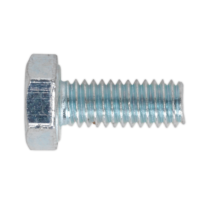 8.8 Zinc Plated HT Setscrew M4 x 16mm, DIN 933 - Pack of 50 | SS416