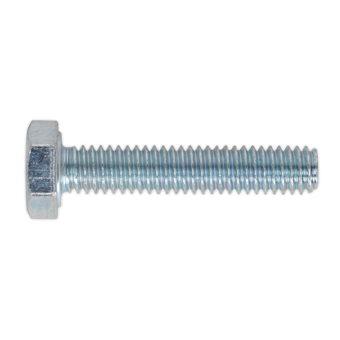 8.8 Zinc Plated HT Setscrew M4 x 20mm, DIN 933 - Pack of 50 | SS420