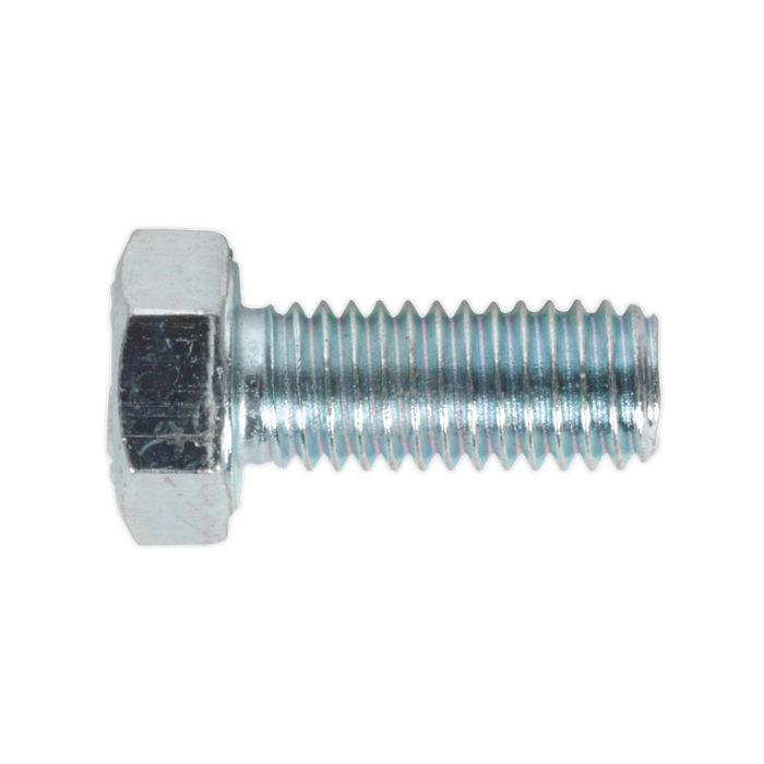 8.8 Zinc Plated HT Setscrew M5 x 12mm, DIN 933 - Pack of 50 | SS512