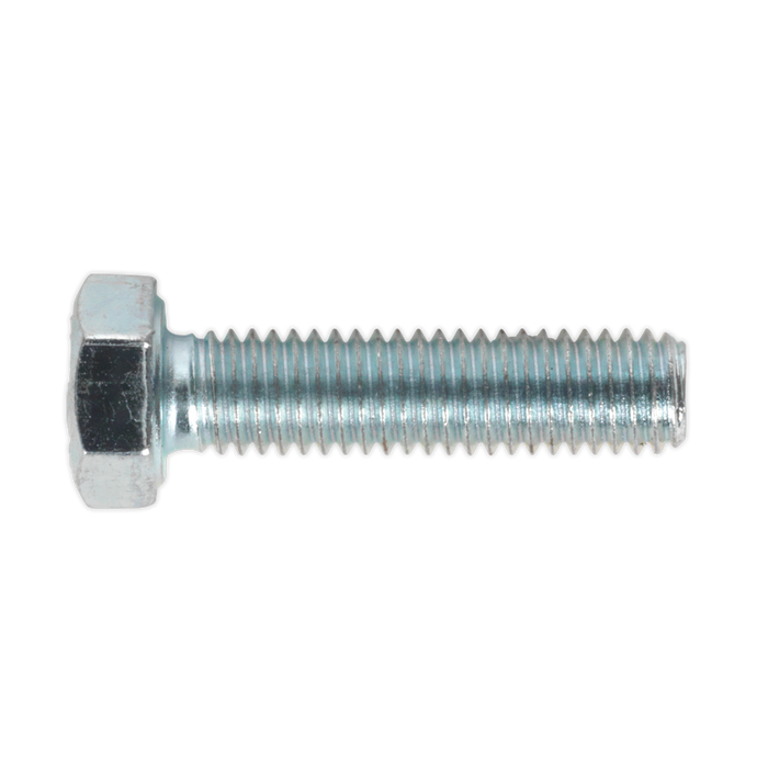 8.8 Zinc Plated HT Setscrew M5 x 20mm, DIN 933 - Pack of 50 | SS520