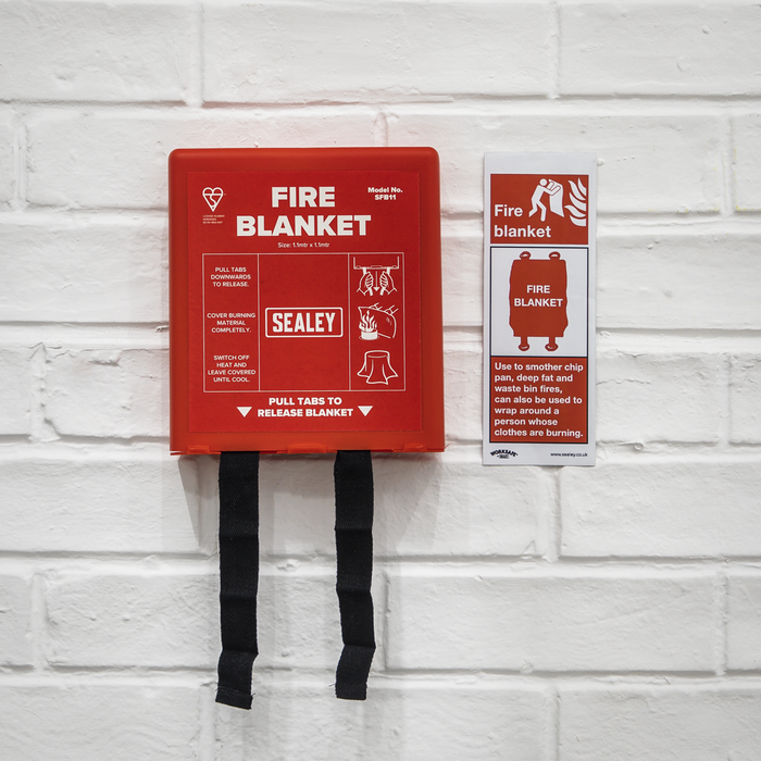 Worksafe® Fire Blanket Safety Sign - Rigid Plastic | SS53P1