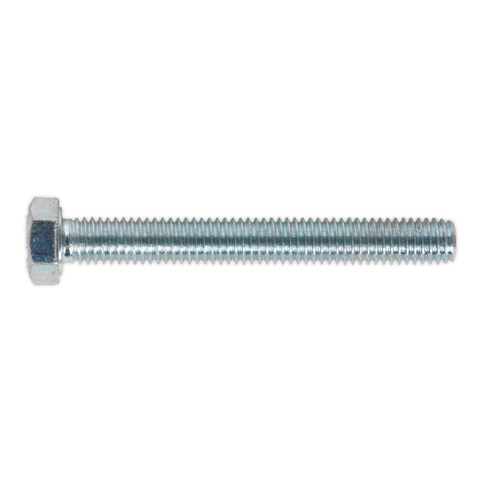 8.8 Zinc Plated HT Setscrew M5 x 40mm, DIN 933 - Pack of 50 | SS540