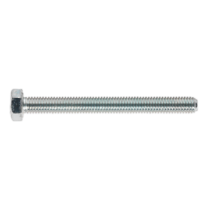 8.8 Zinc Plated HT Setscrew M5 x 50mm, DIN 933 - Pack of 50 | SS550