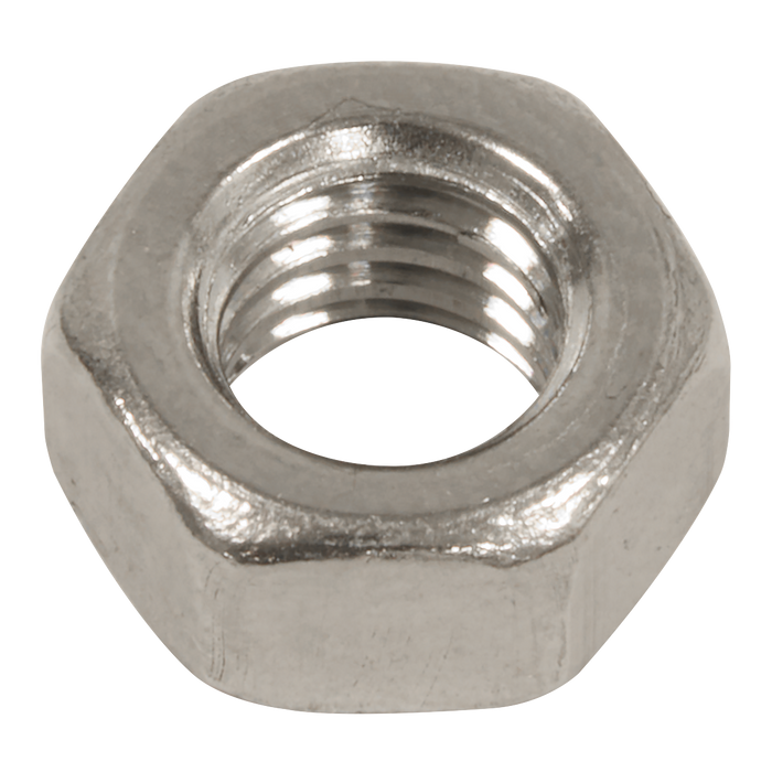 Stainless Steel Nut M5 A2, DIN 934 - Pack of 100 | SS5
