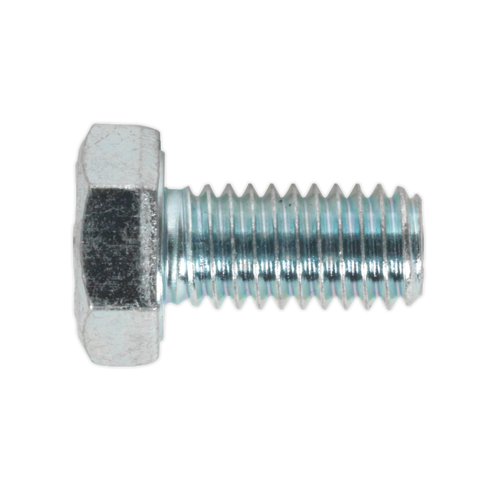 8.8 Zinc Plated HT Setscrew M6 x 12mm, DIN 933 - Pack of 50 | SS612