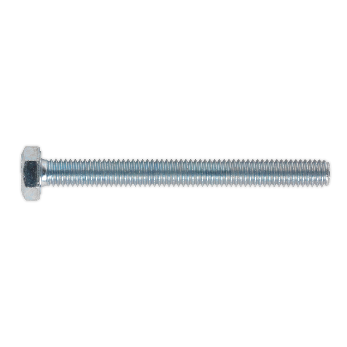 8.8 Zinc Plated HT Setscrew M6 x 60mm, DIN 933 - Pack of 50 | SS660