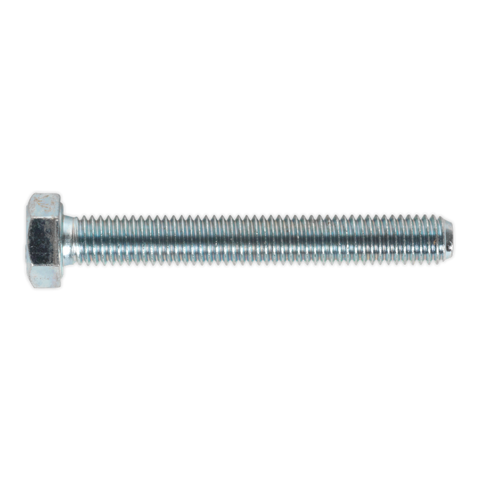 8.8 Zinc Plated HT Setscrew M8 x 60mm, DIN 933 - Pack of 50 | SS860