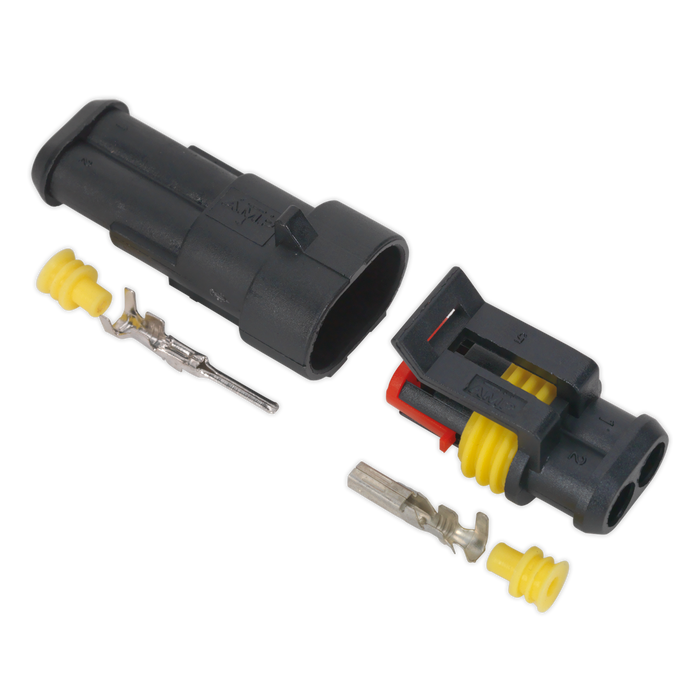 2-Way Superseal Male & Female Connector - 1 pair | SSC2MF