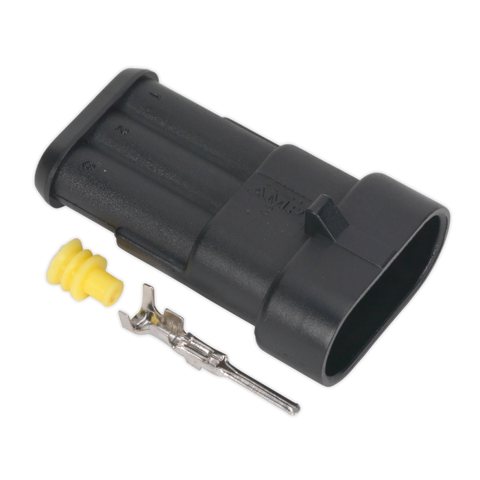 3-Way Superseal Male Connector - Pack of 5 | SSC3M