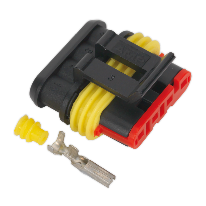 4-Way Superseal Female Connector - Pack of 3 | SSC4F