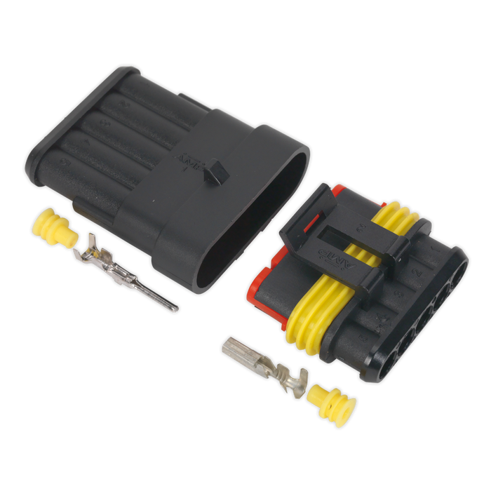 5-Way Superseal Male & Female Connector | SSC5MF