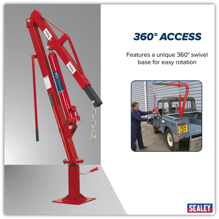 Static Mounted Crane 750kg | SSC750