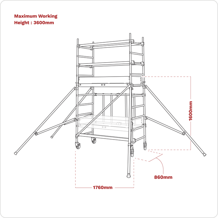 Platform Scaffold Tower Combo EN 1004 -1 | SSCL1