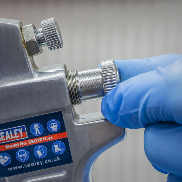 Pressure Pot System with Spray Gun & Hoses 1.8mm Set-Up | SSG1P